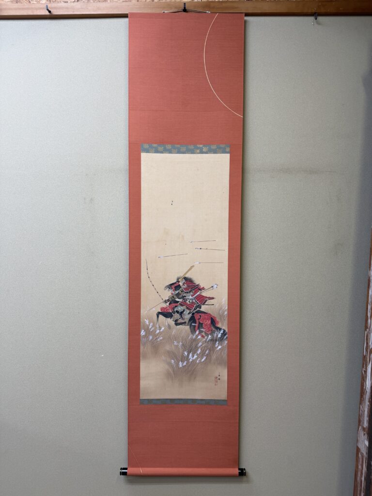 掛軸を納品させて頂きました。